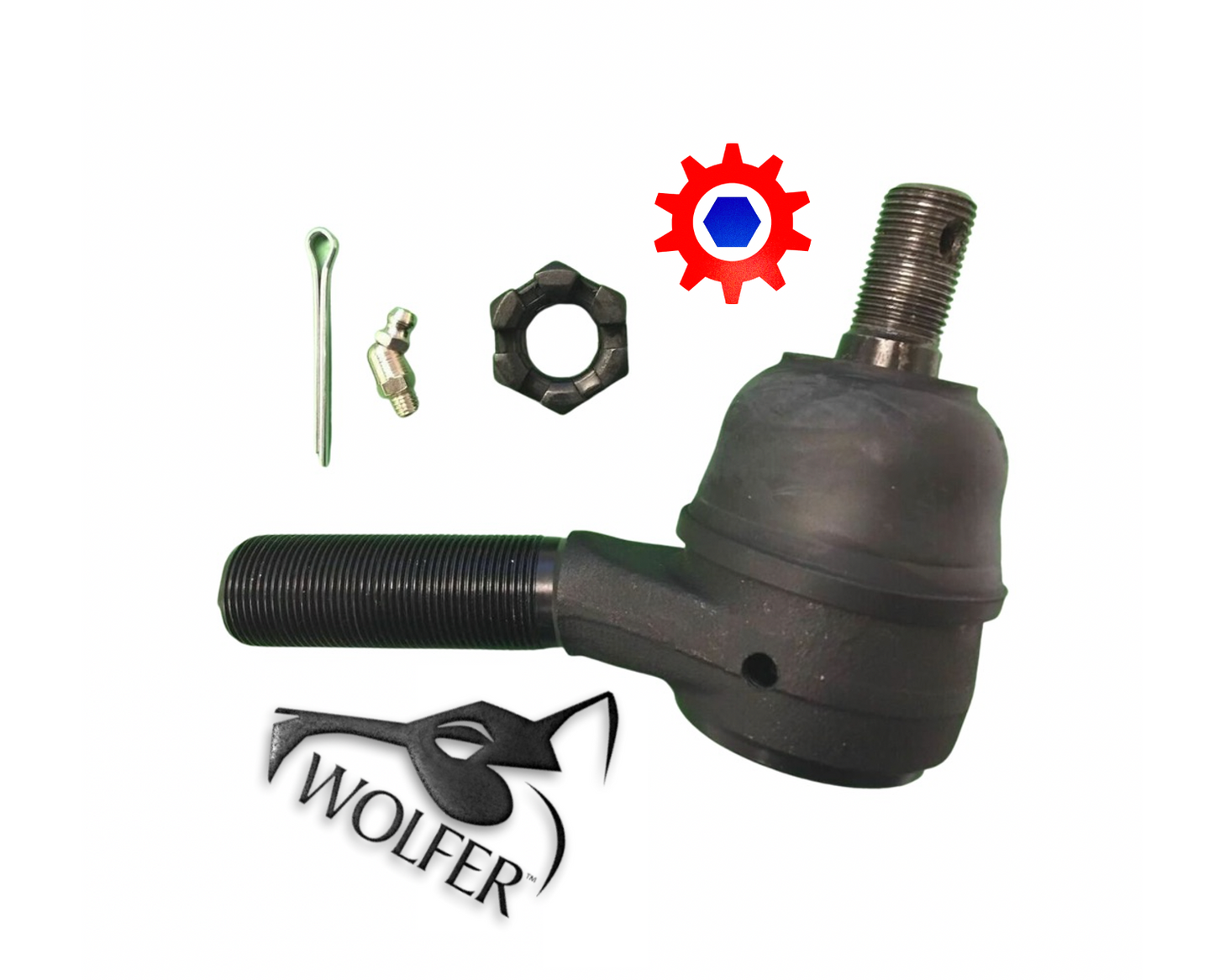 R/H TIE ROD END (Problem Solver- Type); Mil. Hummer ; 6028036 12507025 6011887
