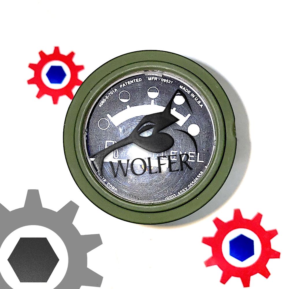 FUEL LEVEL GAUGE (Metric) ; Mil. Hummer H1 , 6680-01-439-3565 5598358 GG0378