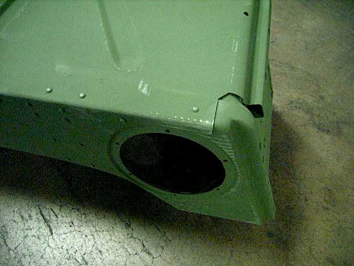 Fender , Right Rear w/o Aux. Fuel ; Mil. Hummer ; 12339707-1 2510-01-335-4170
