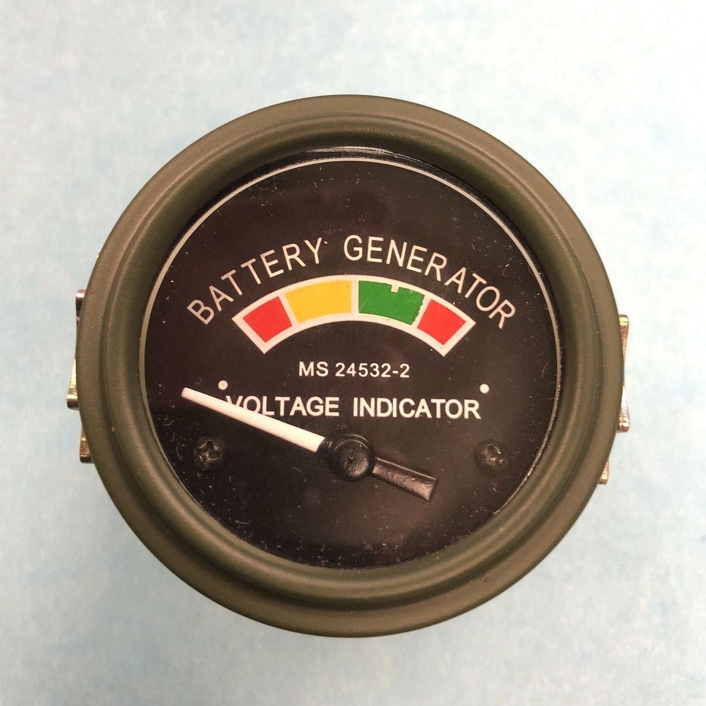 VOLTAGE GAUGE , BATTERY GENERATOR ; 6625-01-086-9580 MS24532-2 VG0053 504K