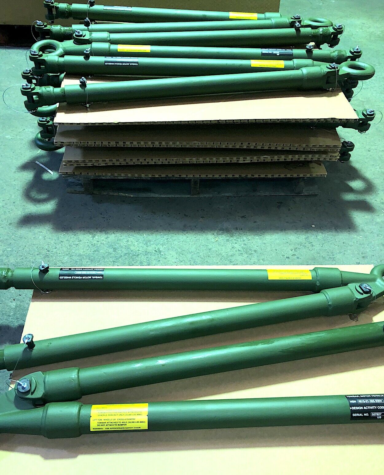 TOW BAR - Military Meduim Truck; M998 Humvee LMTV M35 ; 7551383 4910-01-365-9304