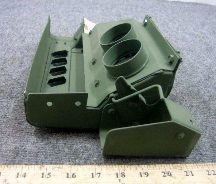 DIVERTER , HEATER AIR ; Mil. Hummer H1 ; 2510-01-184-5497 12339291 5575861