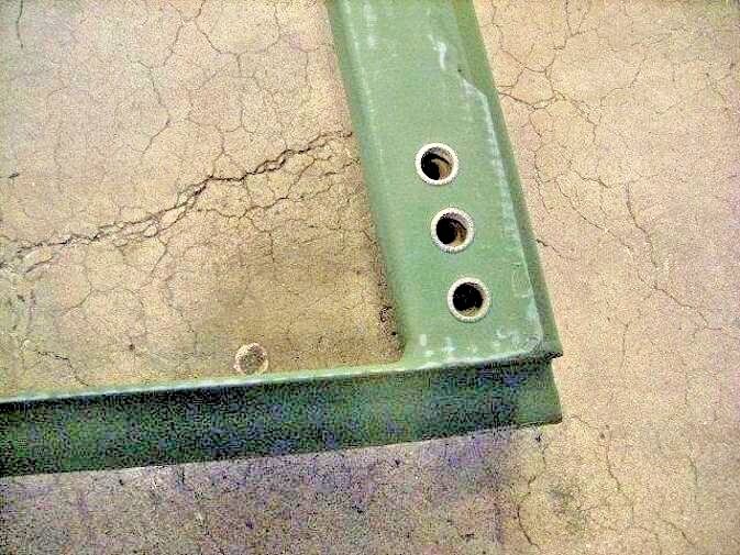 WINDSHIELD FRAME ; HUMMER HUMVEE M1123 M1097A2 ; 12446879 , 2510-01-413-3360