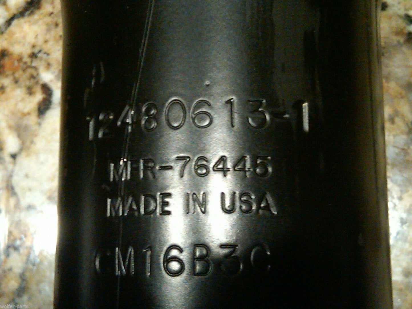 2 Shocks & 4 Nuts -NOS 12K Heavy Front Kit; Mil. Hummer ; 57K4894 2510-01-554-1785
