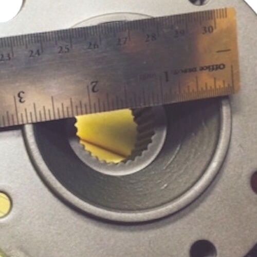 Flange, Output w/small hole brake rotor; M1114 ; 2520-01-456-6660 6047115 EX4856