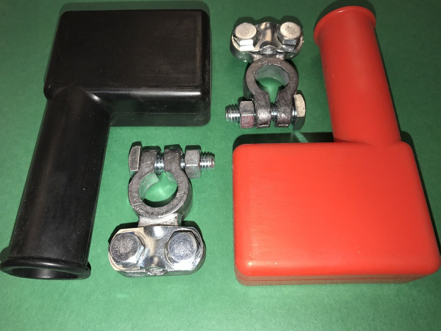 Boot and Battery Terminal Set; M939 Hummer ; 2 ea. 12290948 (B&R) + 2 ea. 00369