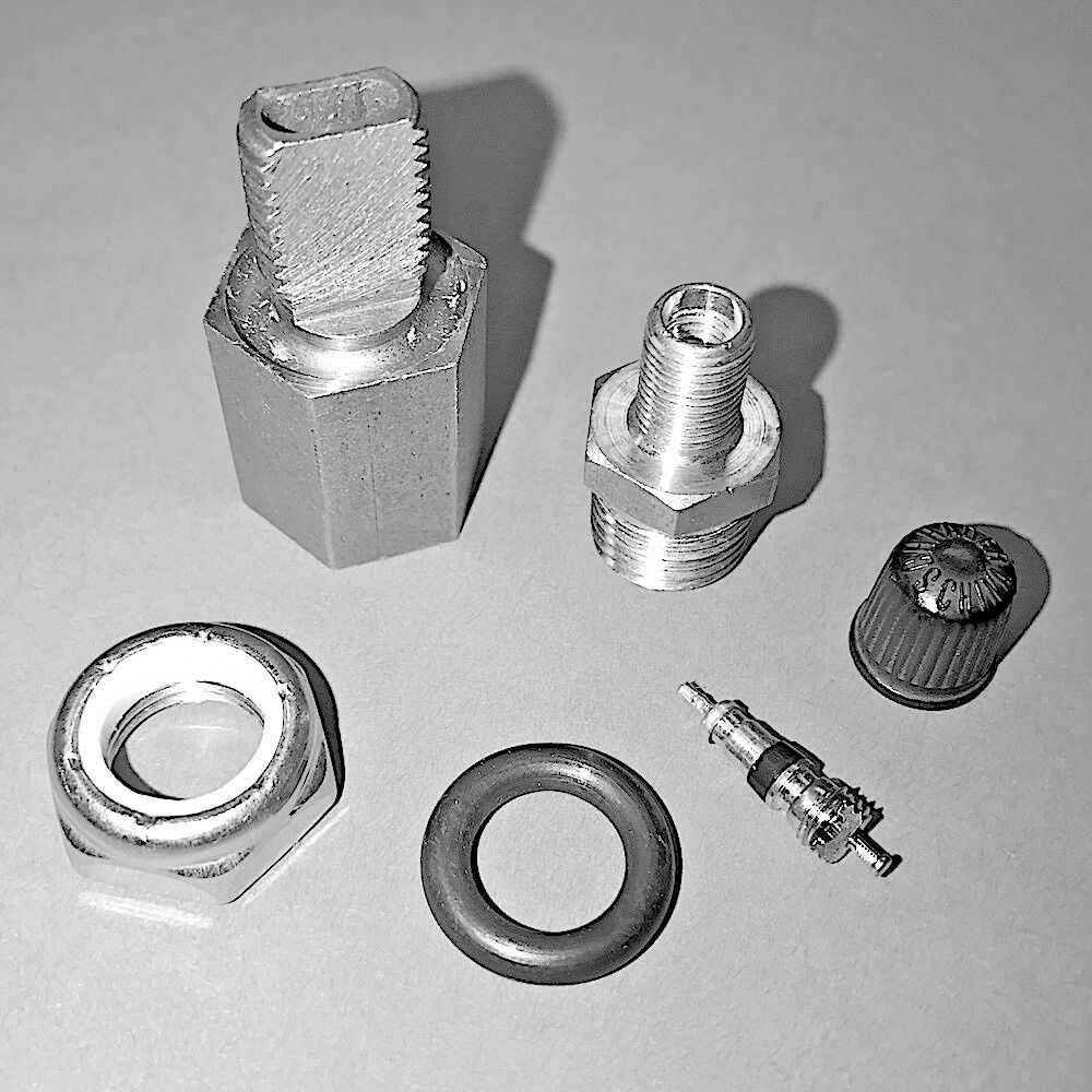 4 ea - Valve Stem Kit, Radial Wheel&Tire ; Mil. Hummer ; 2640014196205 57K0297