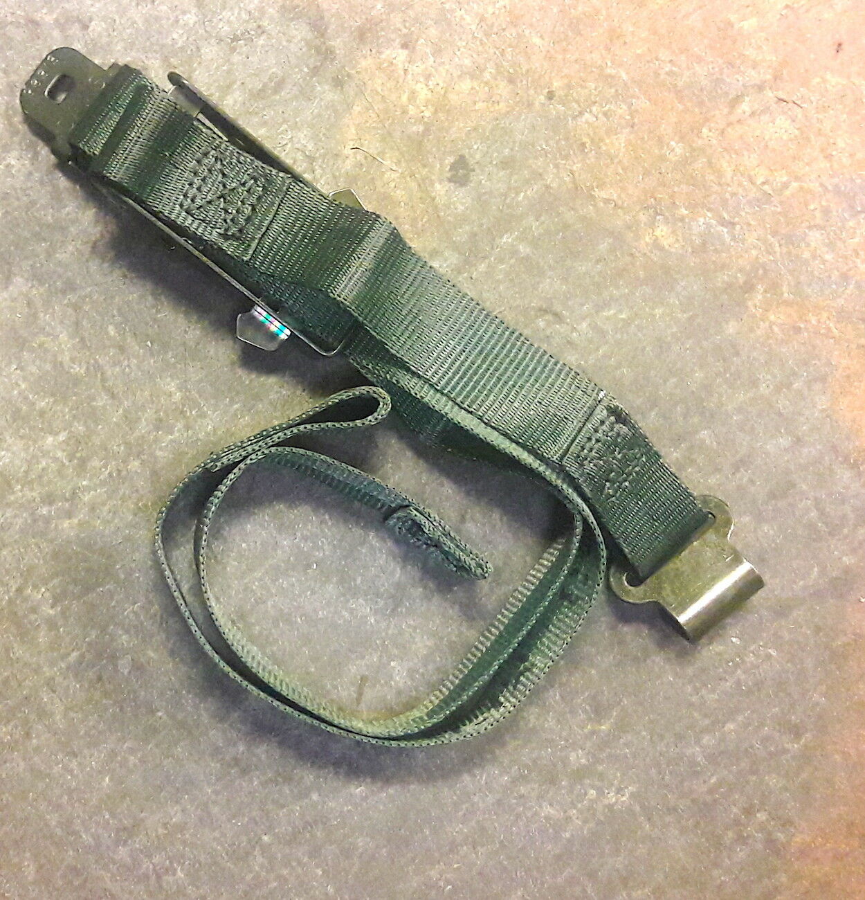 STRAP , WATER CAN , GREEN ; M998 Humvee ; 5340-01-256-4655 12340488-3 5595992