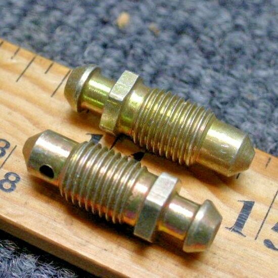 5-each CALIPER BLEEDER SCREWS ; Mil. Hummer ; 5578802 4820-00-340-1405 30686