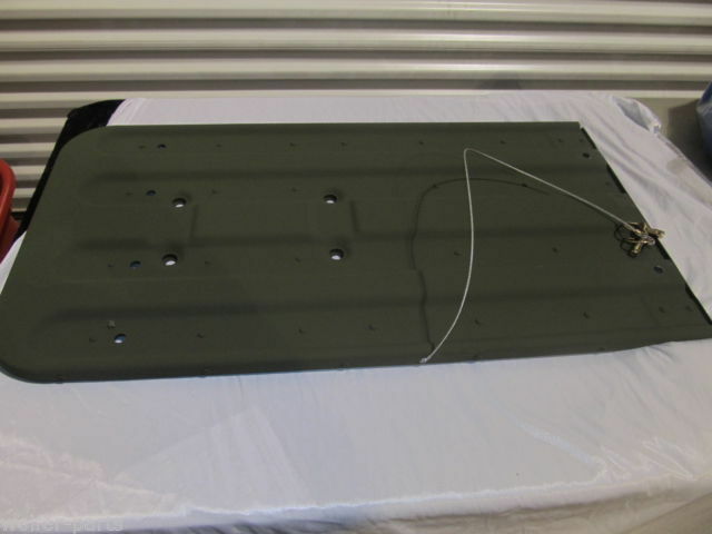 1 each SEAT-BACK RH or LH w/Cable&Studs; HUMMER ; 12340051 5585117 2540011883229