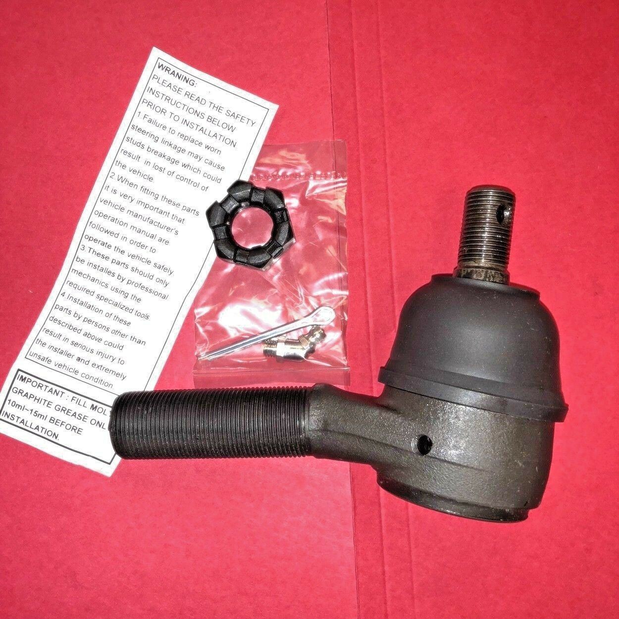 LH & RH TIE ROD ENDS (Problem Solver Type) Hummer ; LH 12507025 & RH 12507024