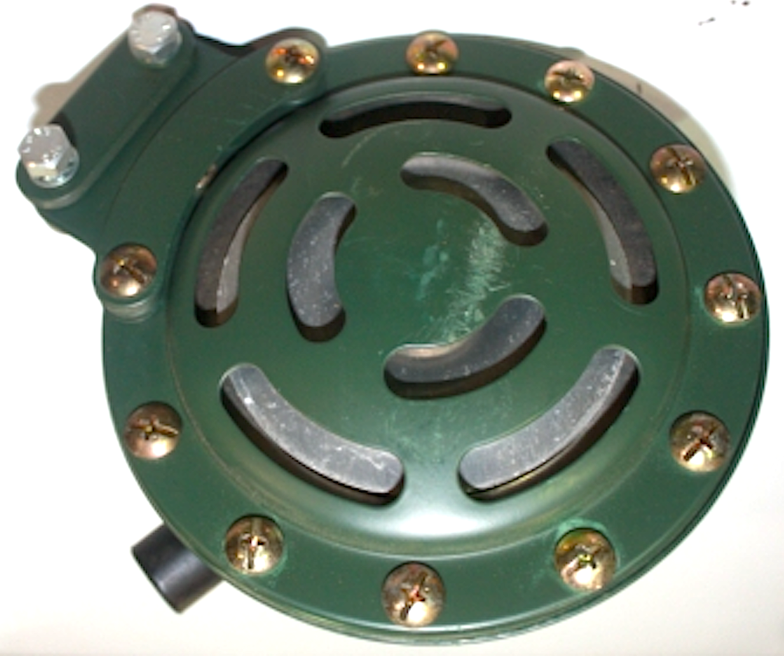 HORN w/ Green Housing 24volt ; M998 M939 ; MS51074-1 12338612 5584471 AA52525-21