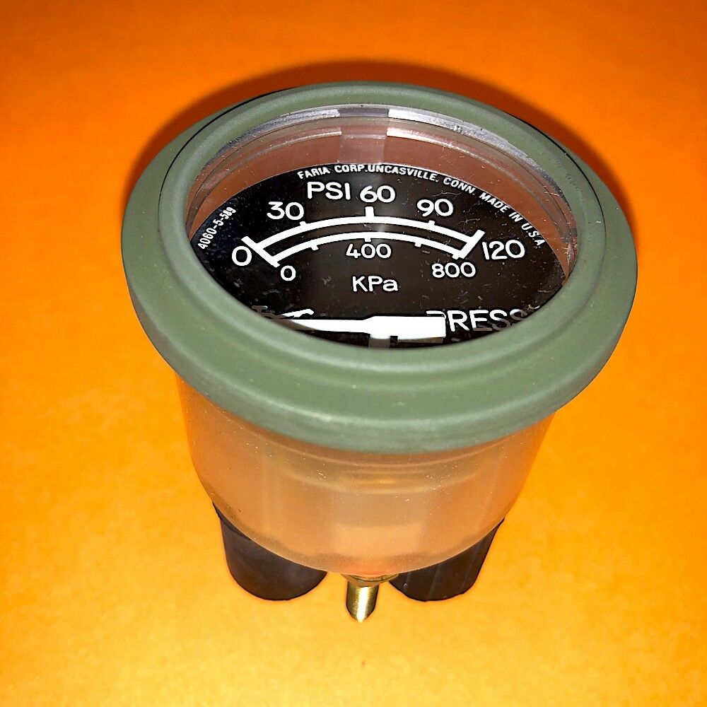 Oil Pressure Gauge / STD&Metric; Mil. Hummer; 6685014393563 5598356 4060-5-589