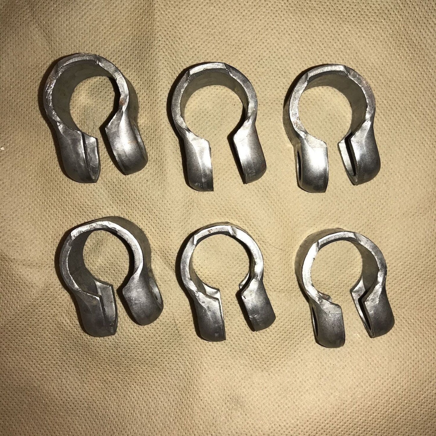 6 each- CLAMP LOOP for T&R Rods ; MIL. HUMMER ; 5340011918161 5740927 12339202