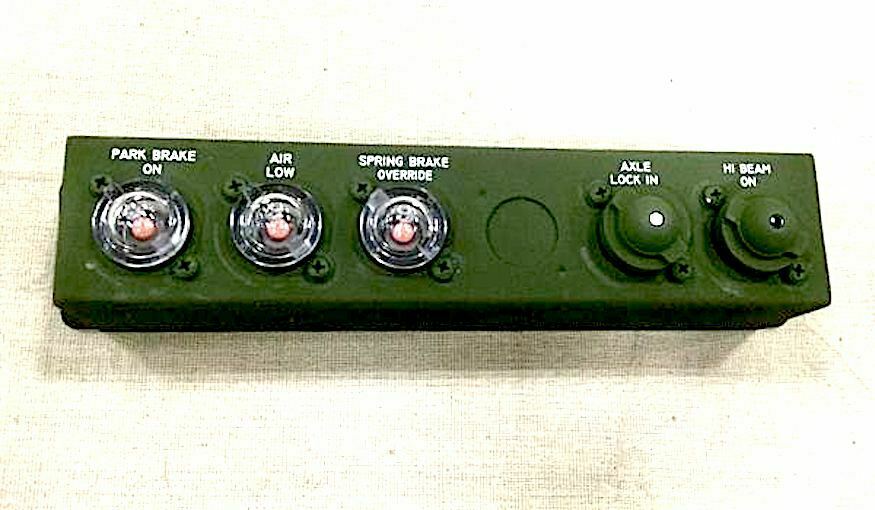 Light / Indicator Set - Control Panel ; M939 M818 ; 6210-01-108-9125 12277153-1