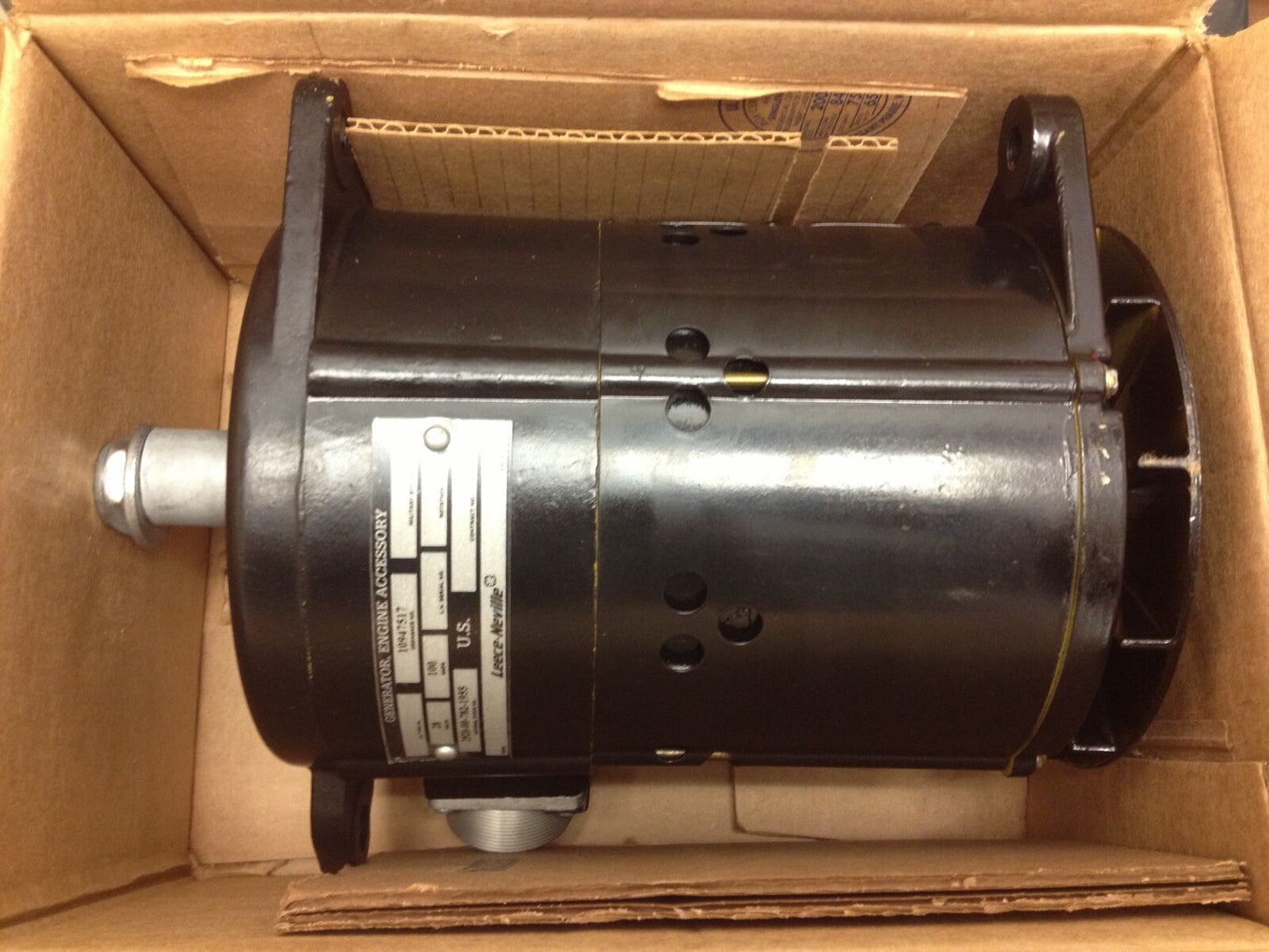 GENERATOR , 100AMP ; Leece Neville ; 2184A 2920-00-782-1955 10947517 A0012184