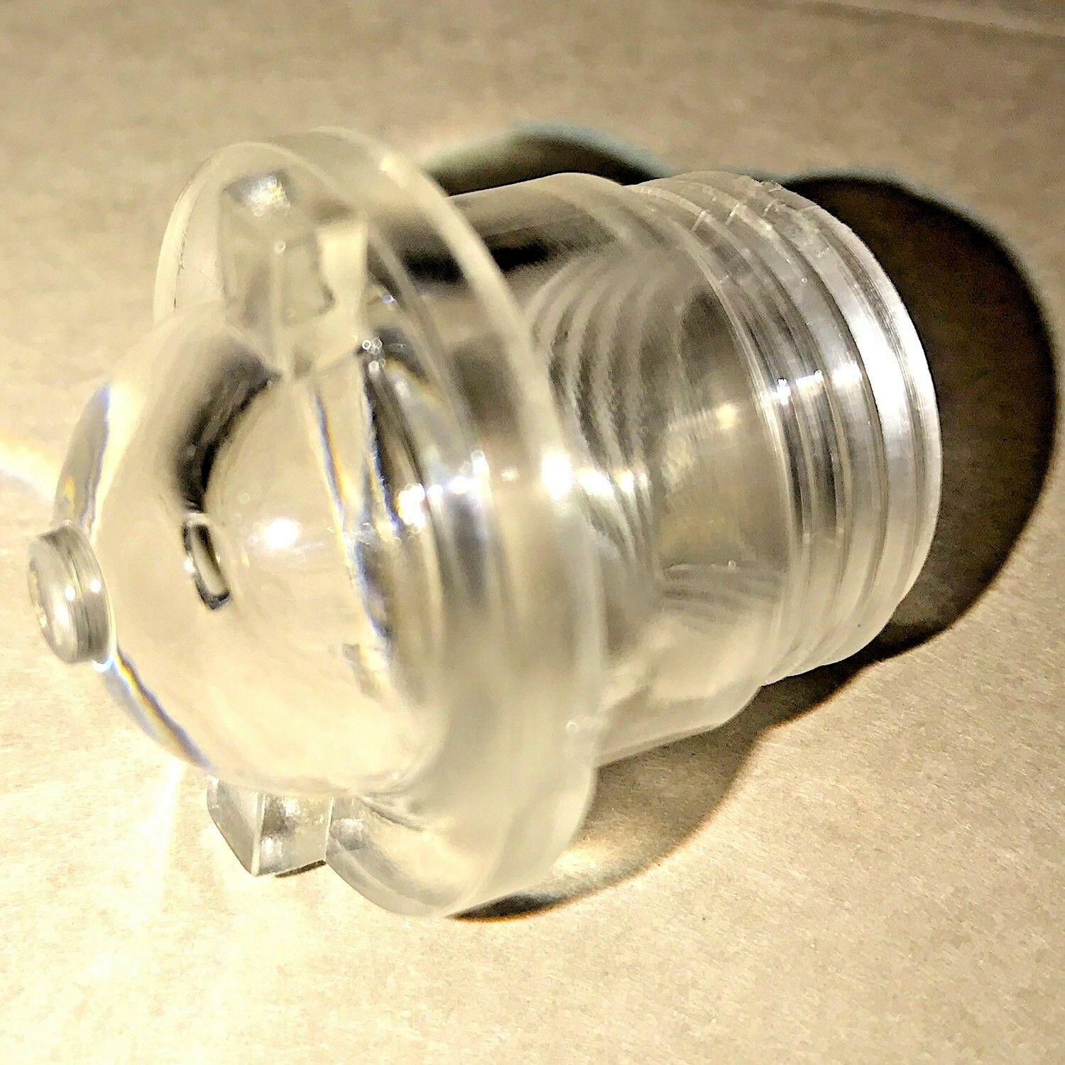 US Arm Tank Command Red Indicator Light Lens For Military Vehicles - HMMWV, M939, M35 - NSN 7358672