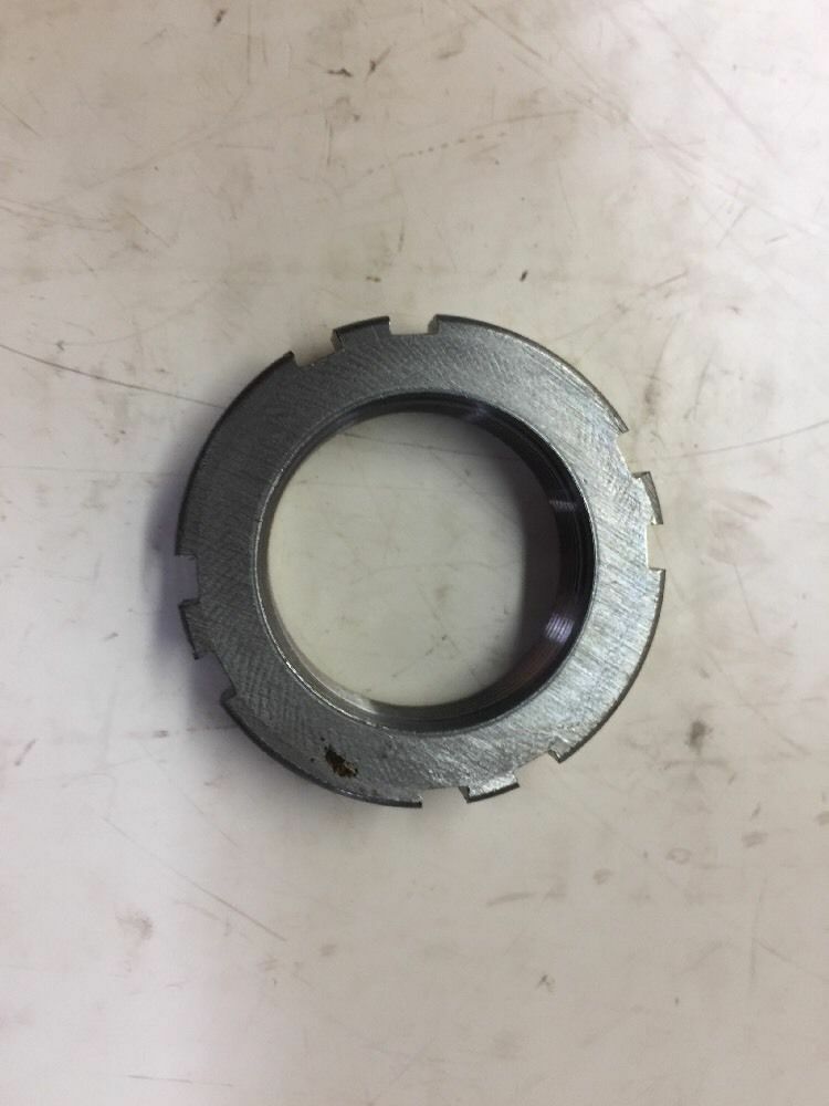 4 each- Nut , Retaining Lock, 8 Slot ; Mil. Hummer ; 2530-01-382-5031 12342680