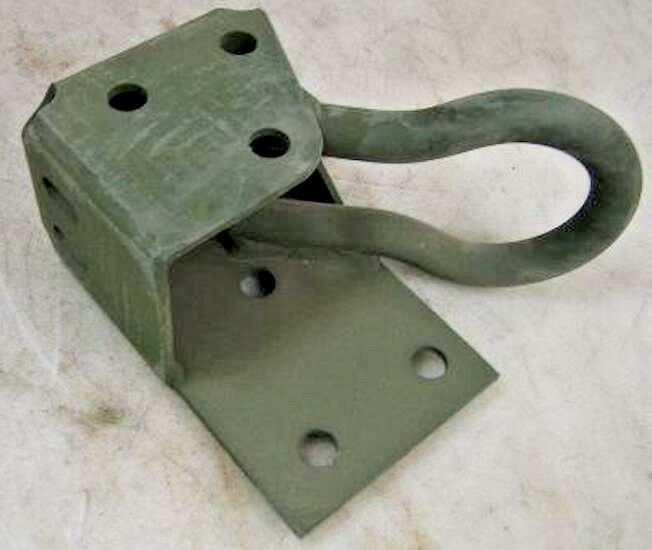 BRACKET , FRONT TIE-DOWN , RH ; Humvee Hummer M1114 ; 2590-01-412-7564 12447092