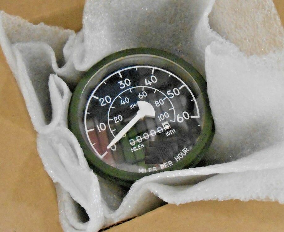Speedometer 0-60mph & 0-100kmh ; M-SERIES HUMMER ; MS39021-2 12338463 - Aftermarket