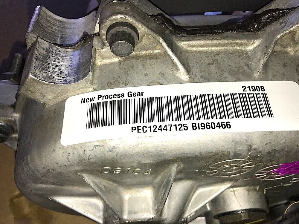 New TRANSFER CASE 242 ; Mil. Hummer ; EC12447125 6005789-A 21908 2520014092512
