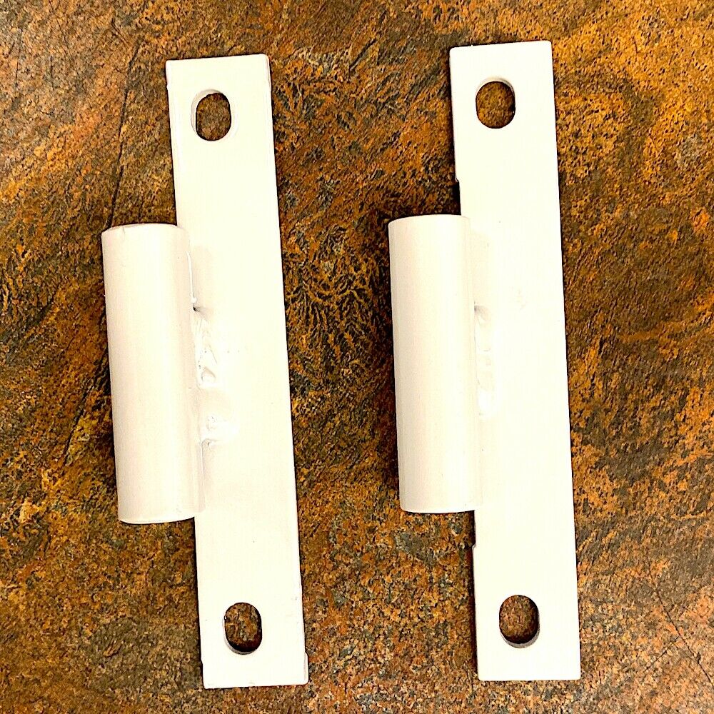 2 each- White- Hinges, X-Door or Soft Door- Bodyside; Hummer; 12338650-2 5575449