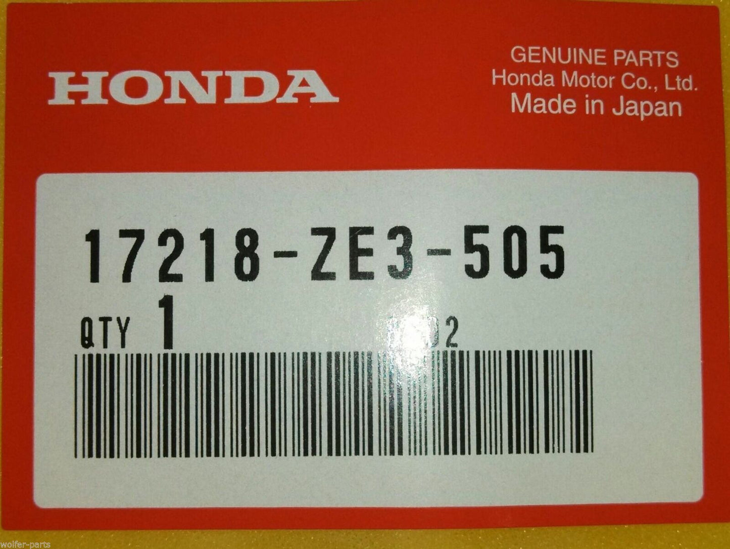 5 each- Honda Outer Air Filter Power Equipment Mover Engine OEM-- 17218-ZE3-505