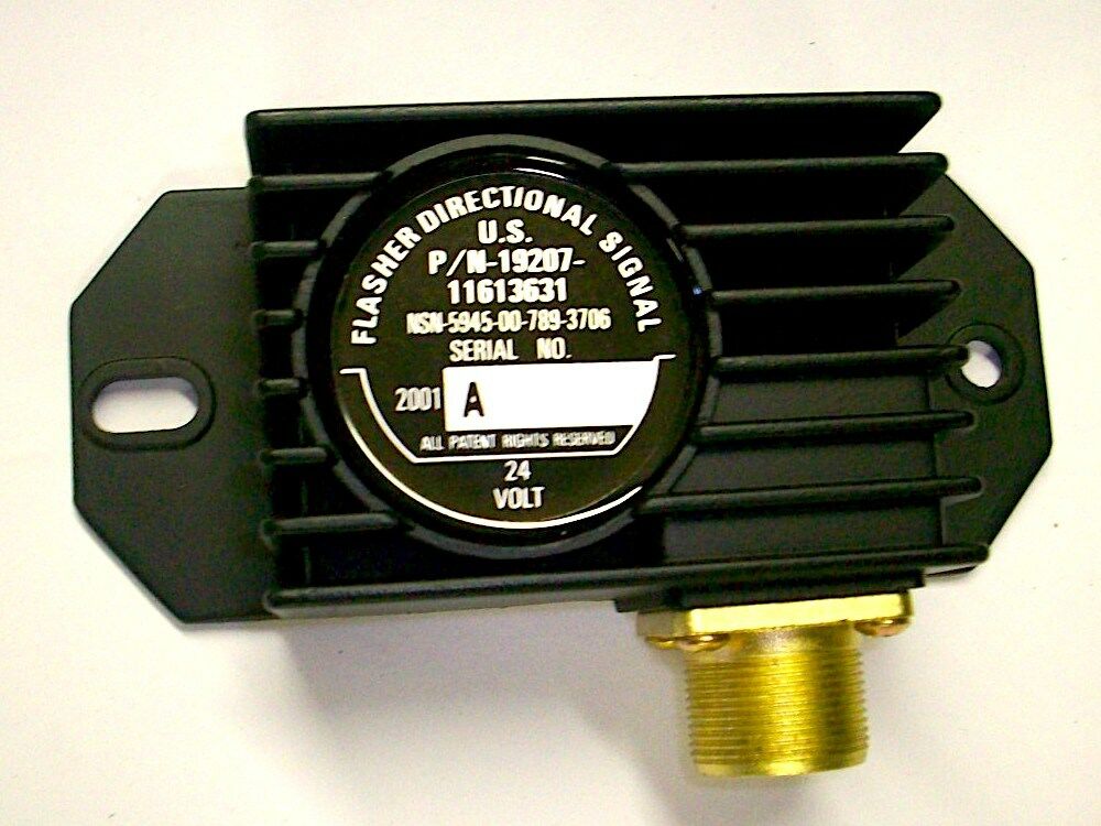 FLASHER , DIRECTIONAL ; M35 HUMMER M939 M809 ; 11613631 5589004 5945-00-789-3706