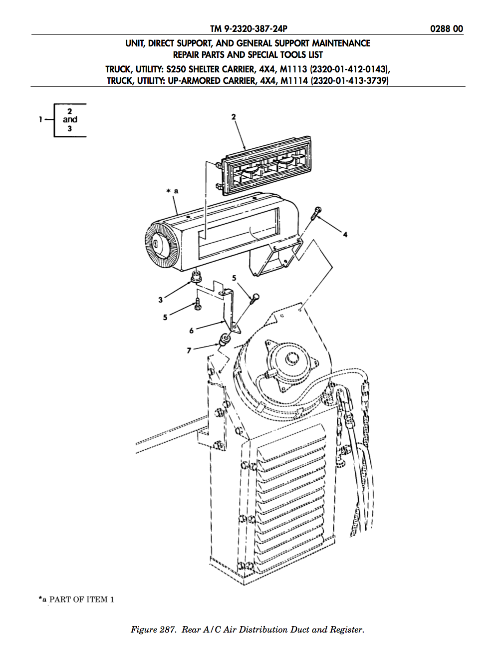 Heater / AC Refrigeration Rear Assembly; Mil. Hummer M1114 ; 4130015479870 70-05426