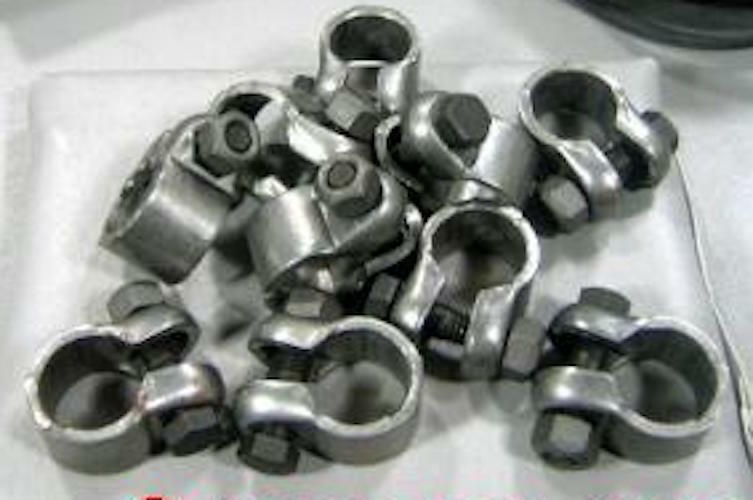 6 each- Bolts and Nuts for Tie/Radius Rod Clamp Loops ; HUMMER ; 9422299 9419079