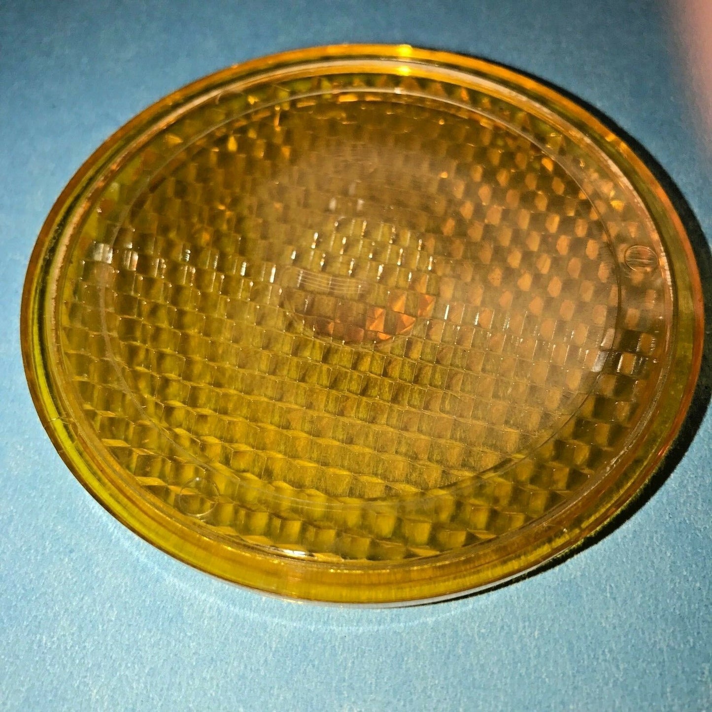 4 each - Reflectors - AMBER ; MIL. HUMMER M998 ; 12342500-2 9905-01-485-2102