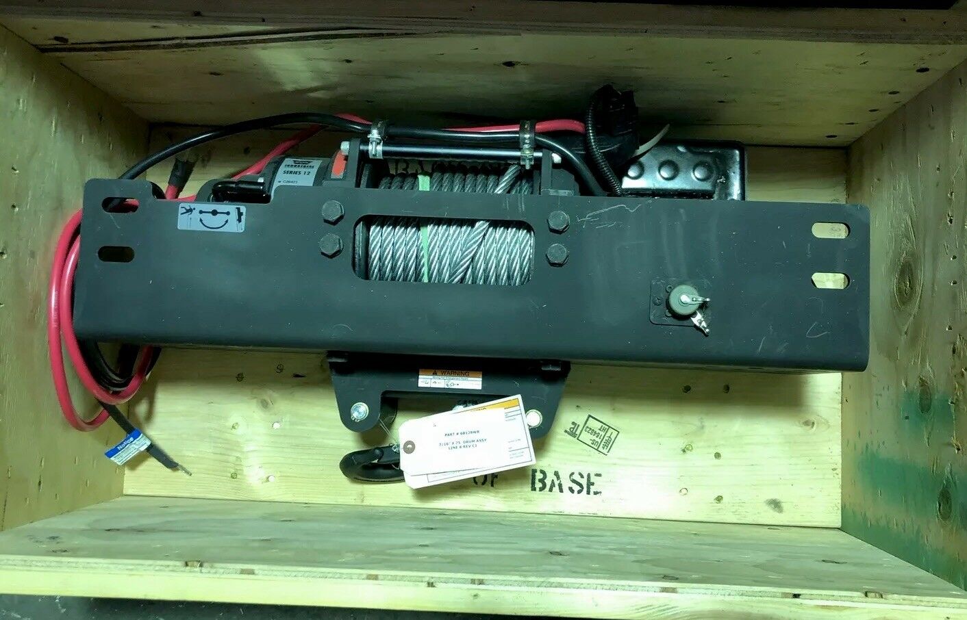 WARN WINCH KIT-24v (12,000 lb.) Humvee M1114 ; WAR-64402 6011785 6014450
