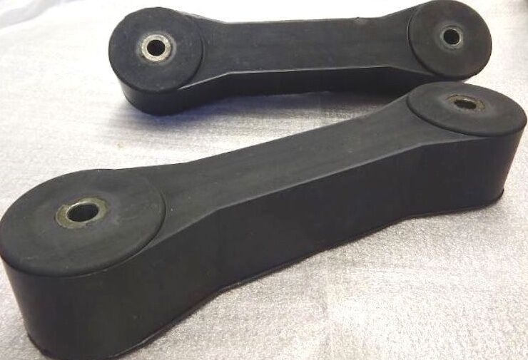 2 each Hood Latch Rubber Dog-Bone; Hummer H1 ; 12338889 2540-01-212-5814 5588169