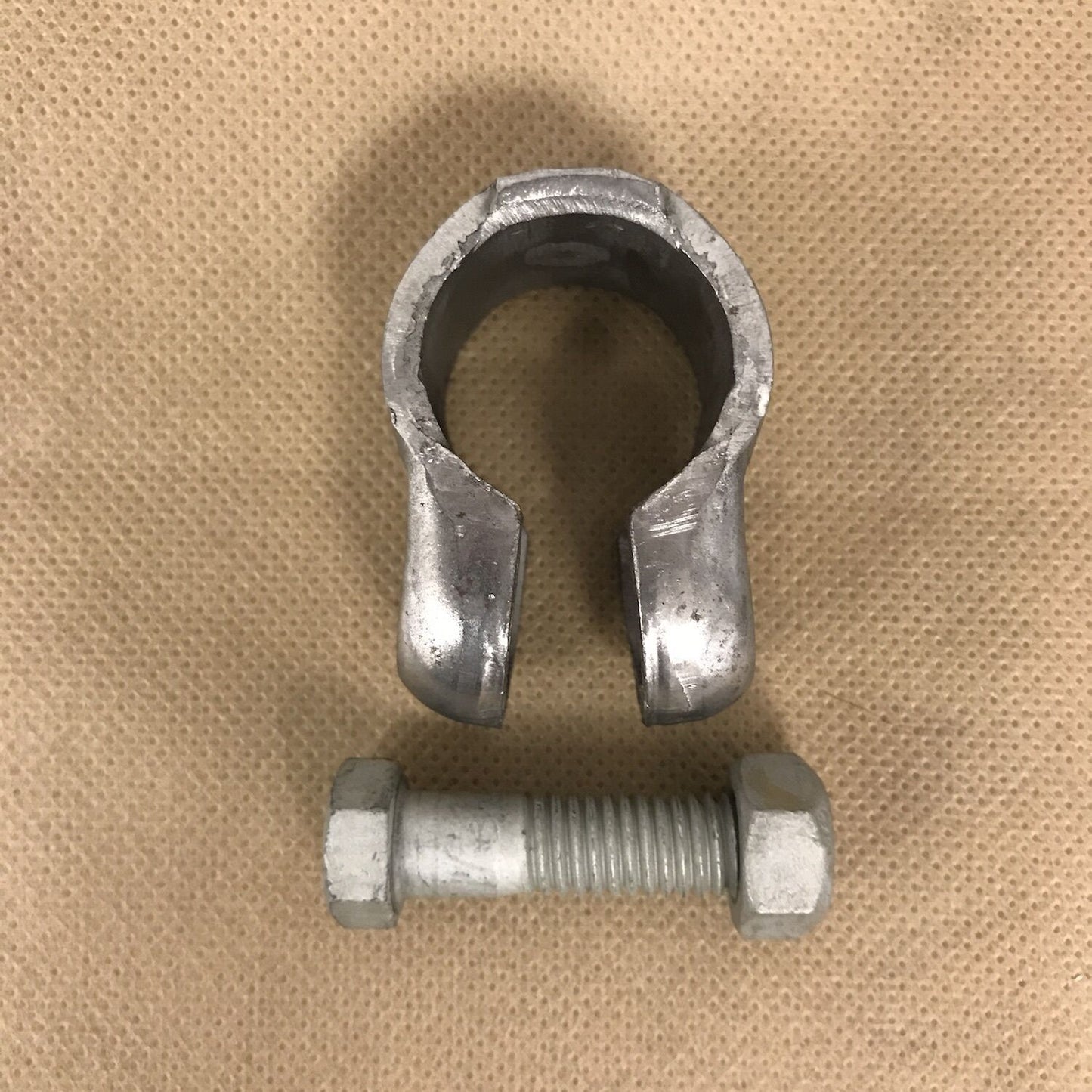 CLAMP LOOP with bolt & nut; MIL. HUMMER M998 ; 5740927 12339202 with hardware