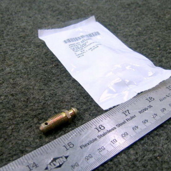 5-each CALIPER BLEEDER SCREWS ; Mil. Hummer ; 5578802 4820-00-340-1405 30686