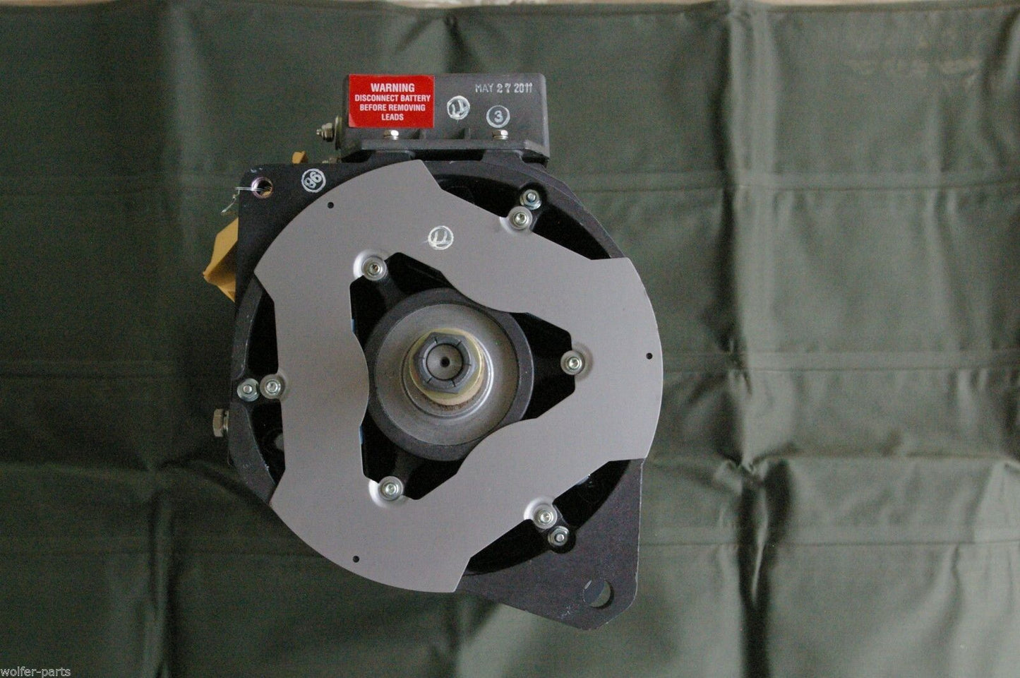 C.E. Niehoff N1603-2 ; 28V 450amp Industrial / Military Generator with Regulator