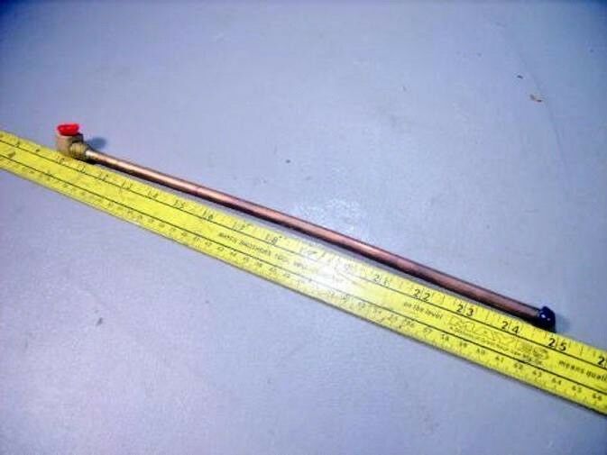 SUPPLY TUBE , FUEL TANK ; M998 Hummer Humvee ; 4710-01-359-2956 12338548-2