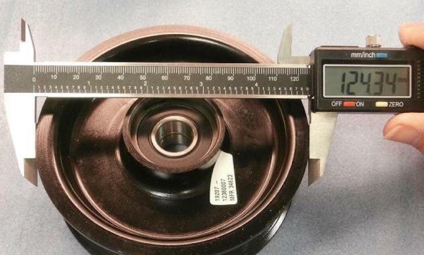 8-Groove Belt Idler Pulley ; Hummer M998 ; 3020-01-482-1834 12380007 RCSK18690