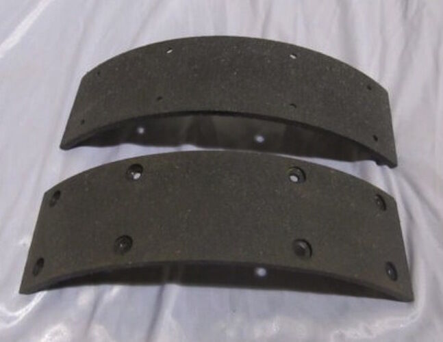 BRAKE LINING SET (2 linings per set) G744 5TON M800 M35 ; 12356756 2530012815224