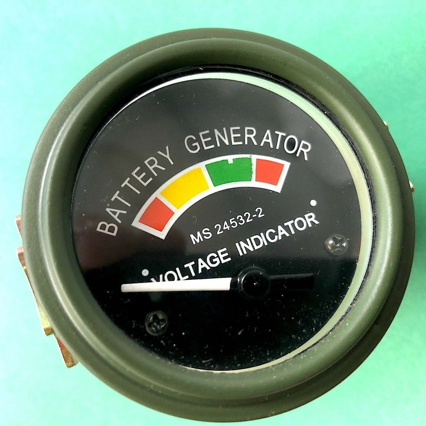 VOLTMETER ( Voltage Gauge ) 6625-01-086-9580 MS24532-2 VG0053 504K AA52508-1