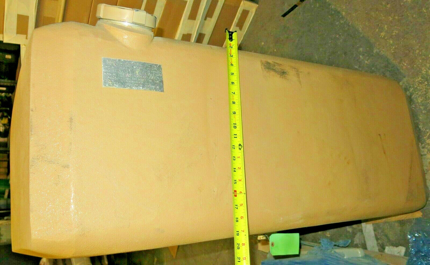 Fuel Tank w/Cap 78-gallon TAN; CAIMAN MRAP M1248 ; 2910-01-568-1486 MRP22222