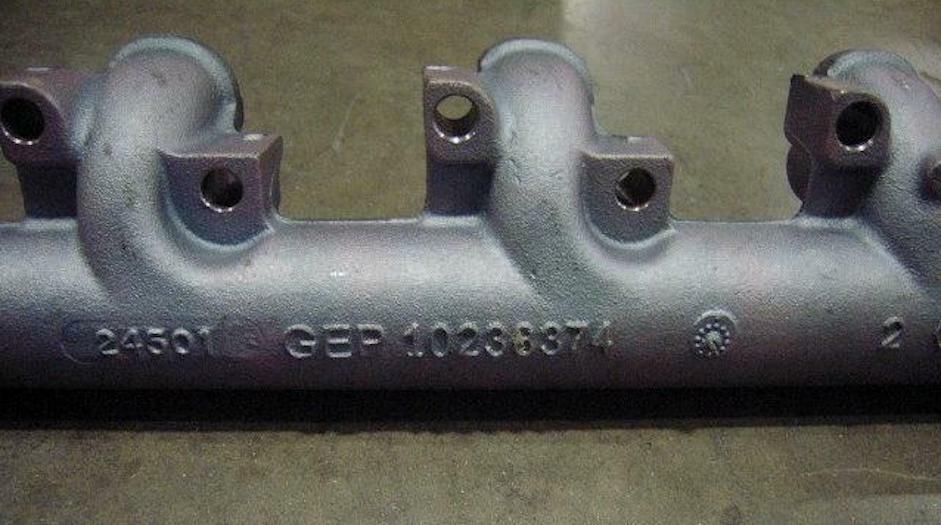 Exhaust Manifold , LH 6.5L-T ; Mil. Hummer ; 2815-01-437-1021 5744445 10238374