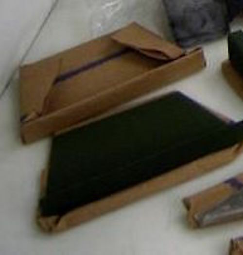 2 each - Bracket , Reinforcement Plate ; Mil. Hummer M998 ; 12342731