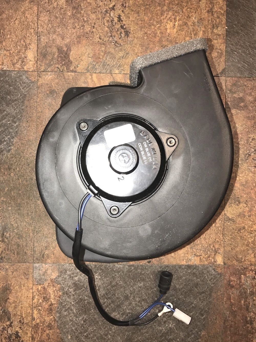 Front Blower Assy. w/ Motor ; Hummer M1114 ; 6105-01-460-4950 40-00410 5715742