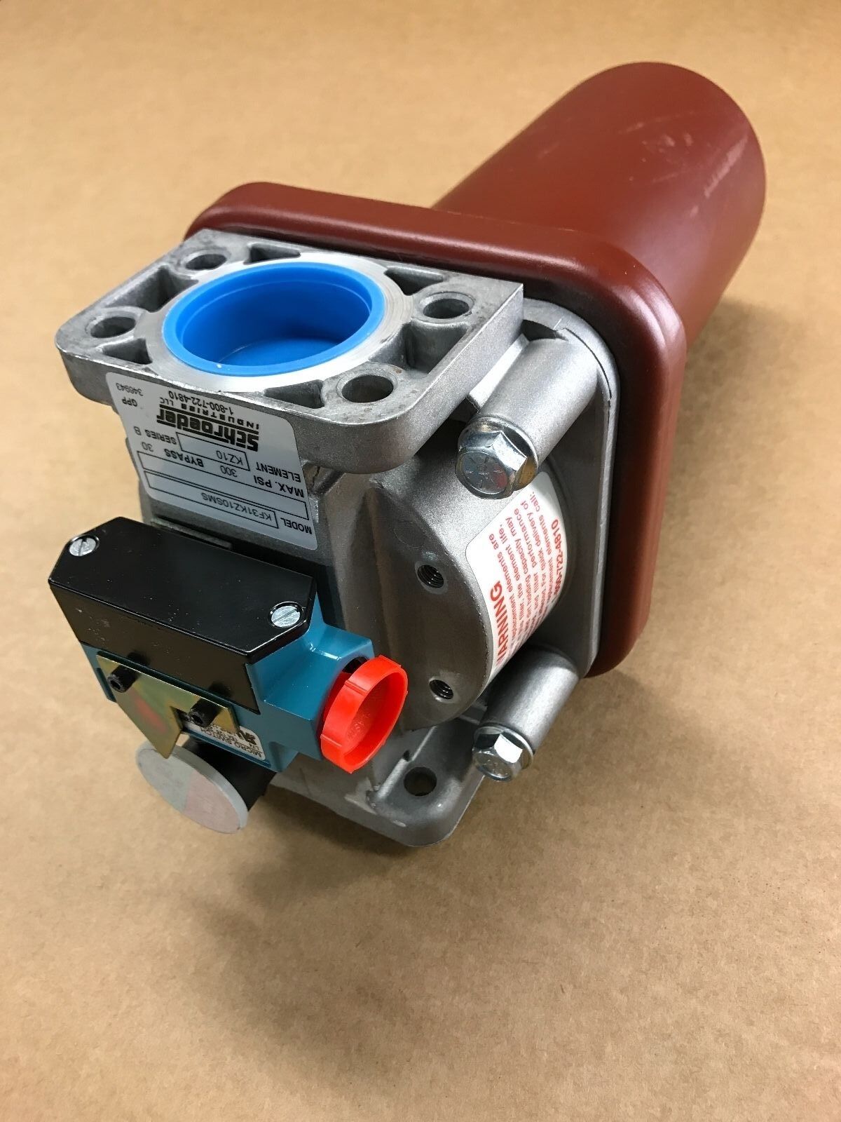 HYDRAULIC FLUID FILTER ASSEMBLY ; 4330-01-530-2696 , KF31KZ10SMS (Tank-Mounted)