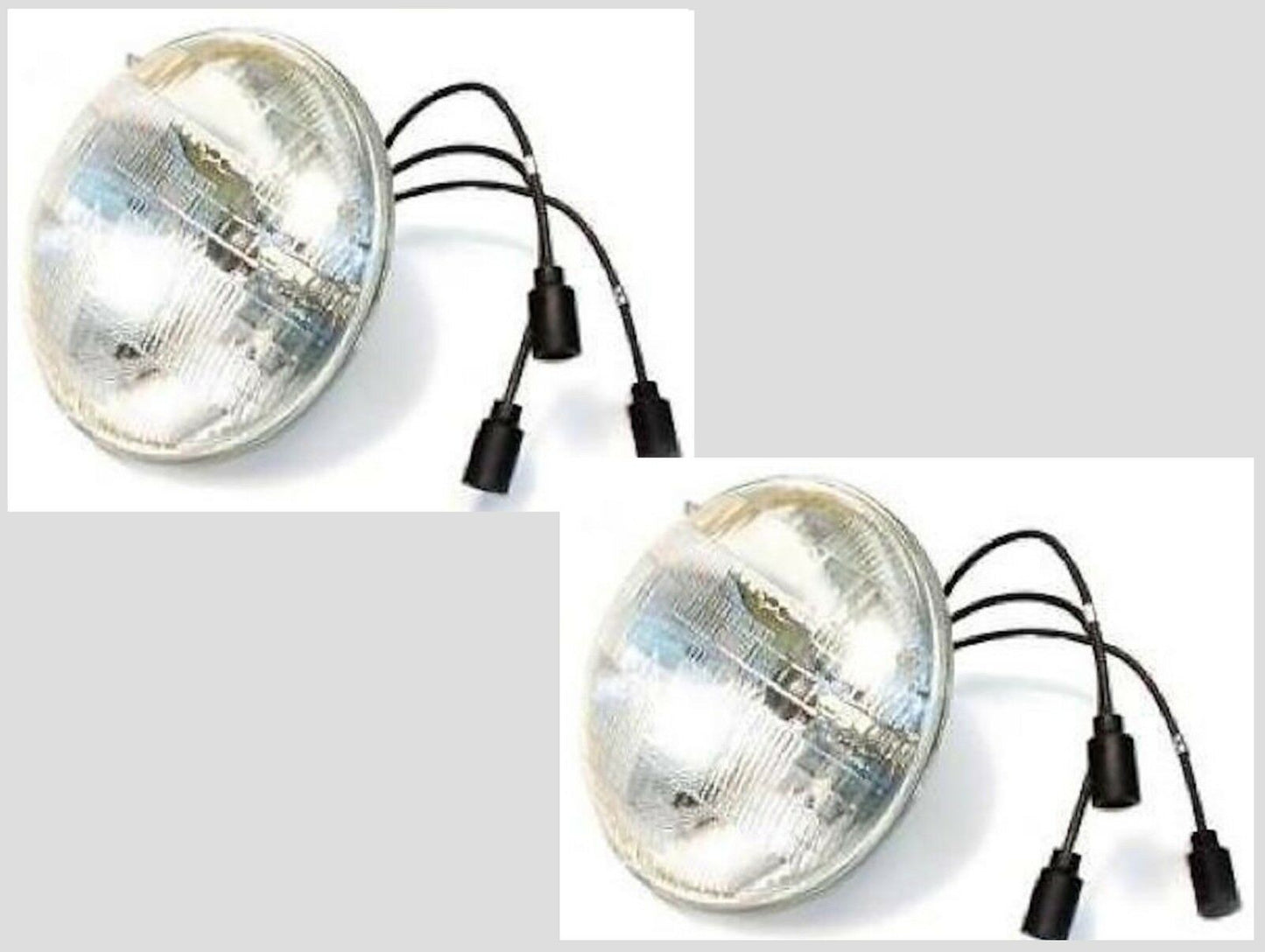 2 each- 28v 60w Headlights; 6240009663831 8741491 A-A-2044 A-A-2072 MS18008-4863