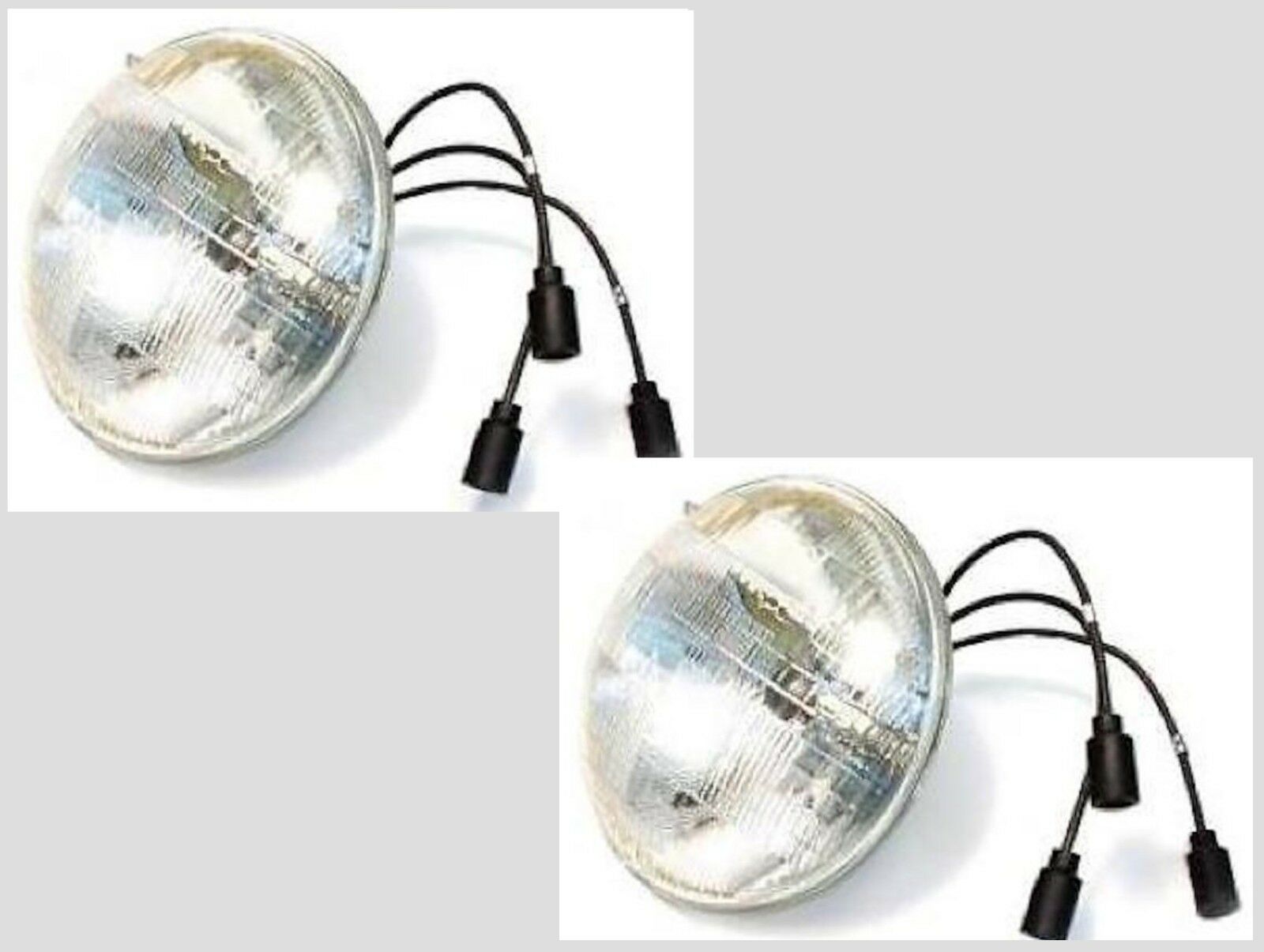 2 each- 28v 60w Headlights; 6240009663831 8741491 A-A-2044 A-A-2072 MS18008-4863