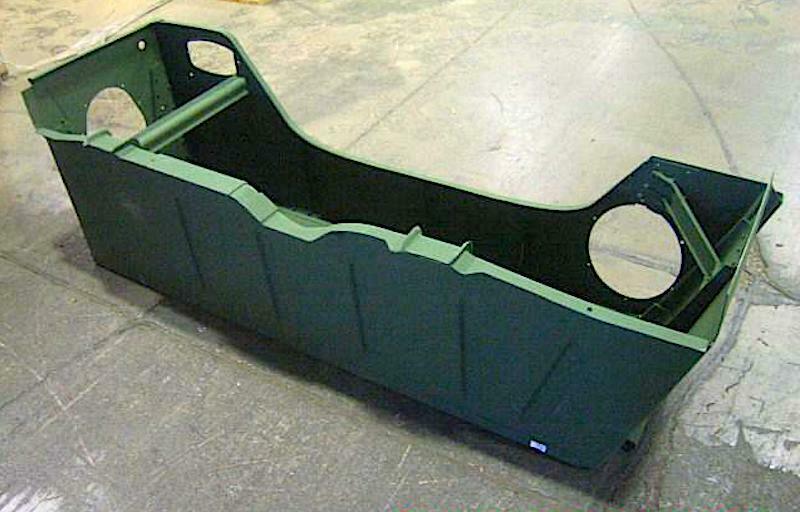 Fender , Right Rear w/o Aux. Fuel ; Mil. Hummer ; 12339707-1 2510-01-335-4170