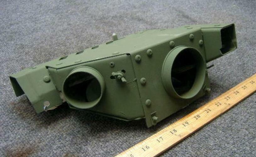 DIVERTER , HEATER AIR ; Mil. Hummer H1 ; 2510-01-184-5497 12339291 5575861