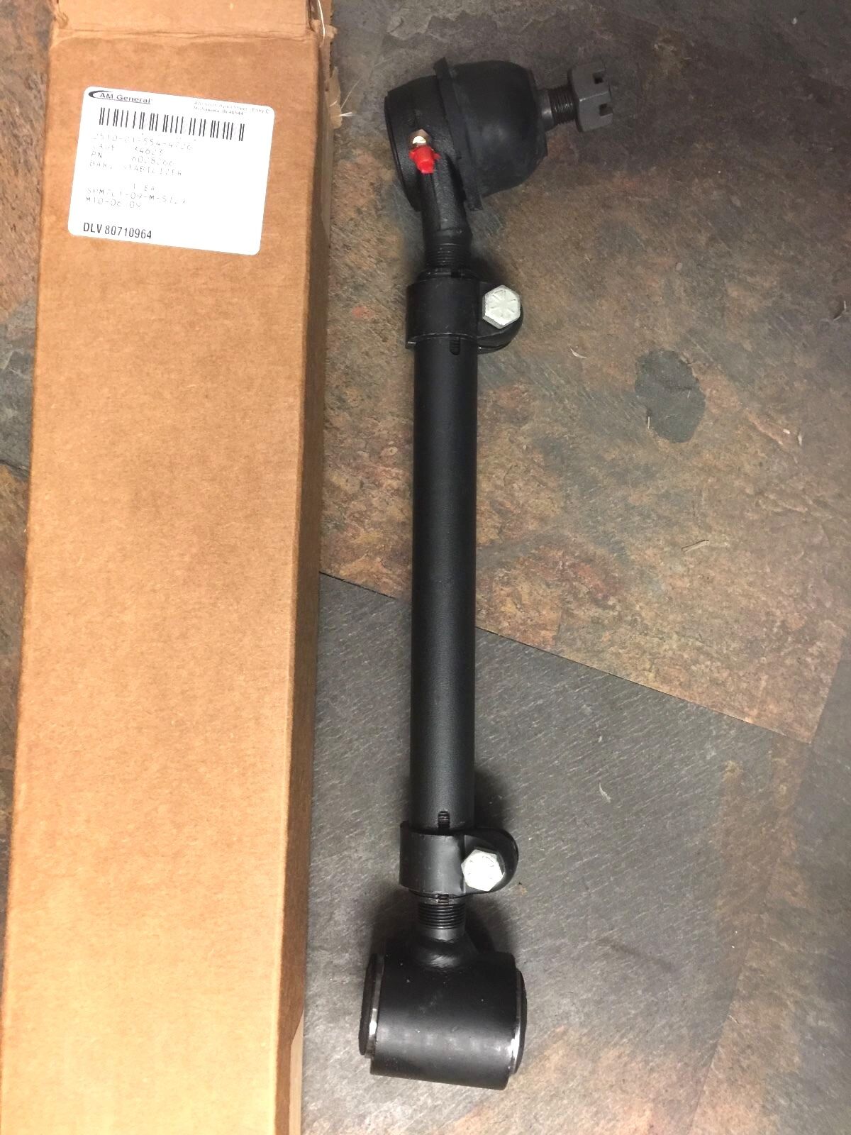 SLEEVE with Clamps, Bolts, & Nuts for Rear Radius Rod ; Hummer H1 M998 ; 6013098